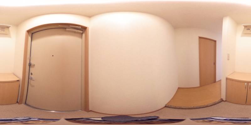 パノラマ画像玄関