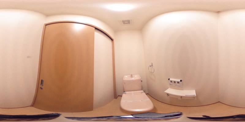 パノラマ画像トイレ