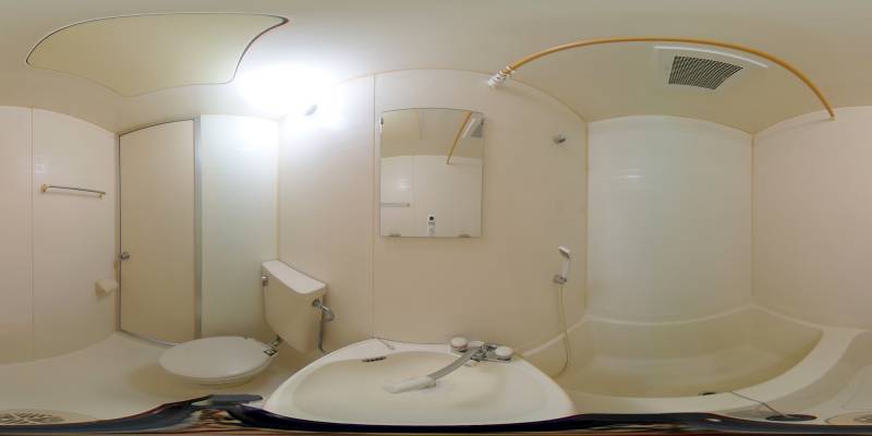 パノラマ画像洗面所