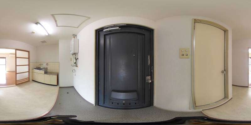 パノラマ画像玄関