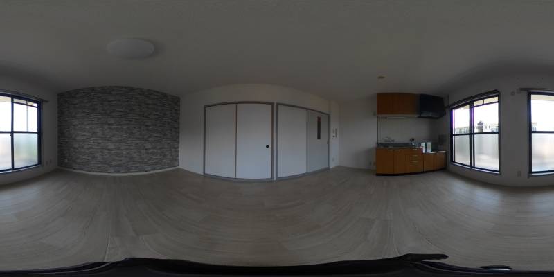 パノラマ画像リビング