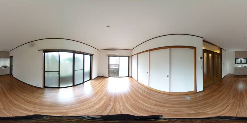 パノラマ画像リビング