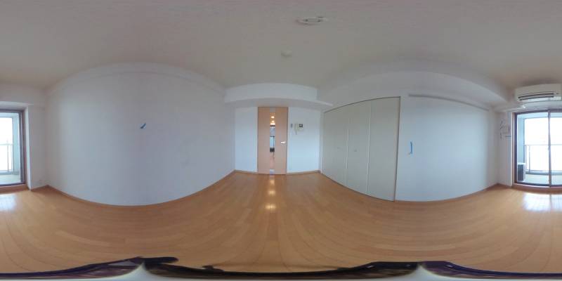 パノラマ画像洋室