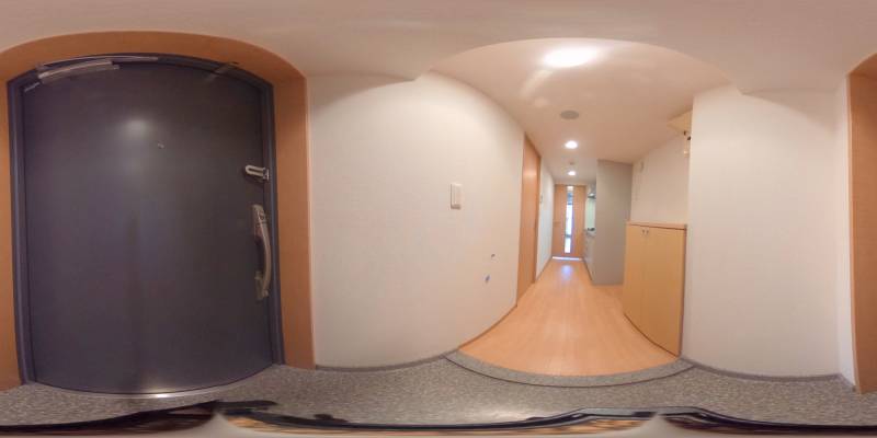 パノラマ画像玄関