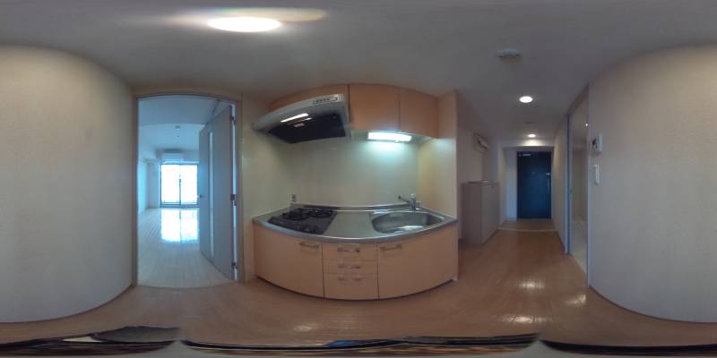 パノラマ画像キッチン