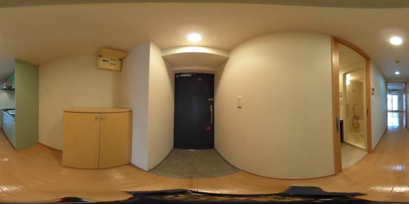 パノラマ画像玄関