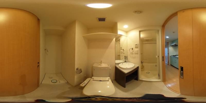 パノラマ画像トイレ