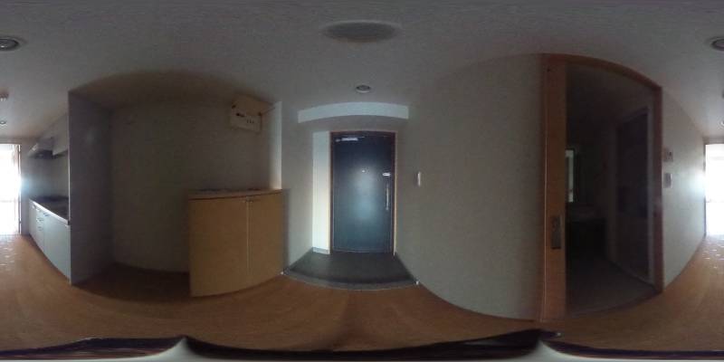 パノラマ画像玄関