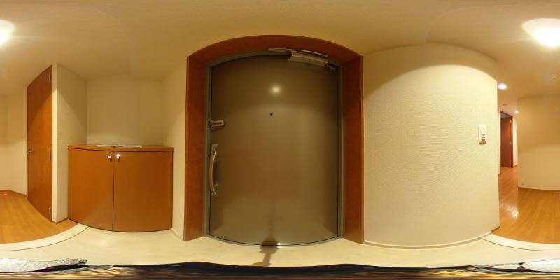 パノラマ画像玄関