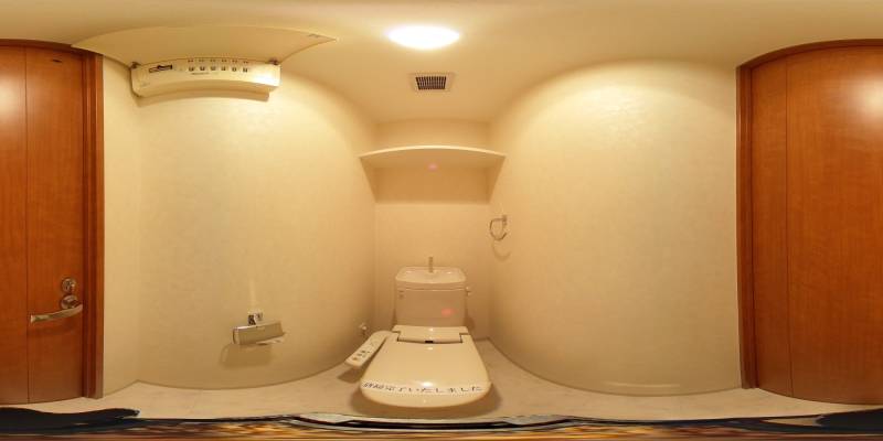 パノラマ画像トイレ