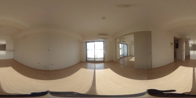 パノラマ画像洋室