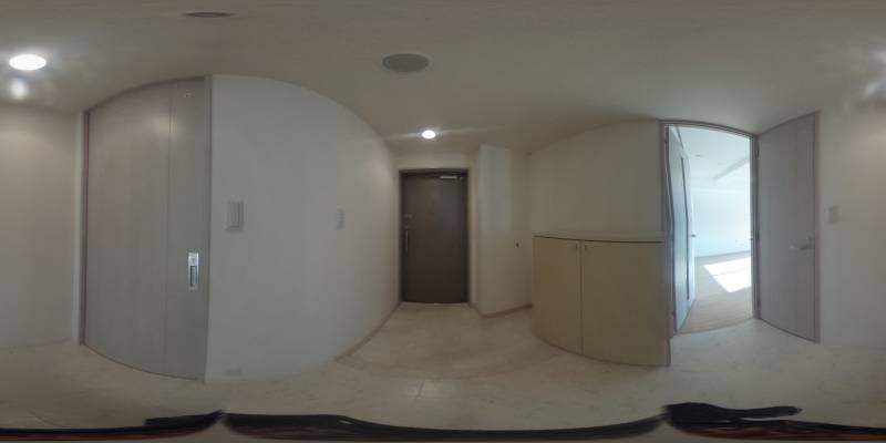 パノラマ画像玄関