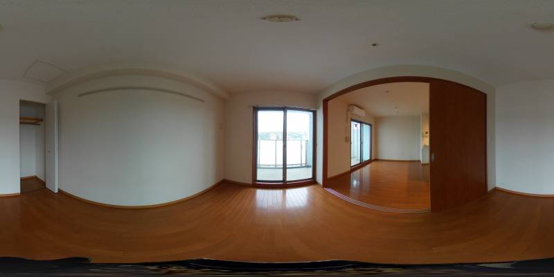 パノラマ画像洋室