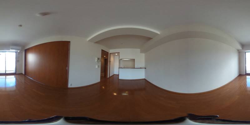 パノラマ画像リビング