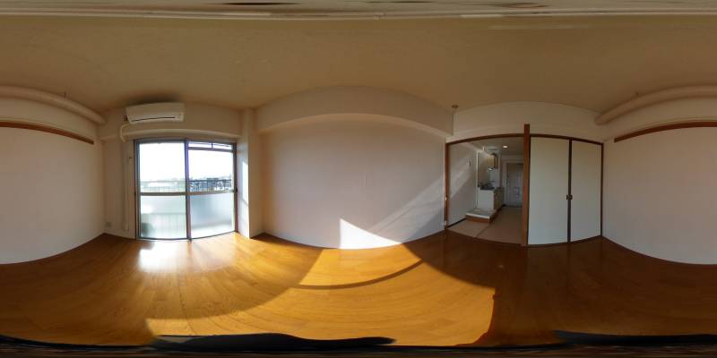 パノラマ画像洋室