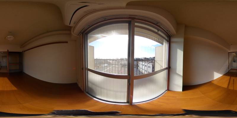 パノラマ画像洋室