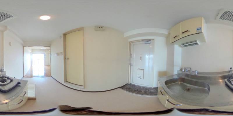 パノラマ画像キッチン