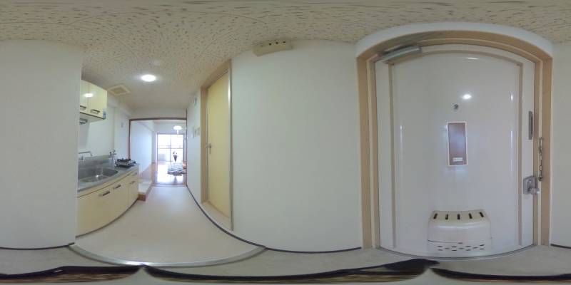 パノラマ画像玄関