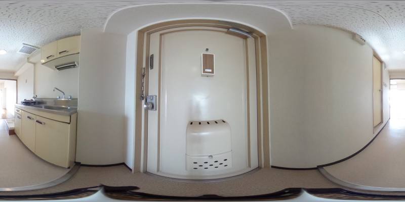 パノラマ画像玄関