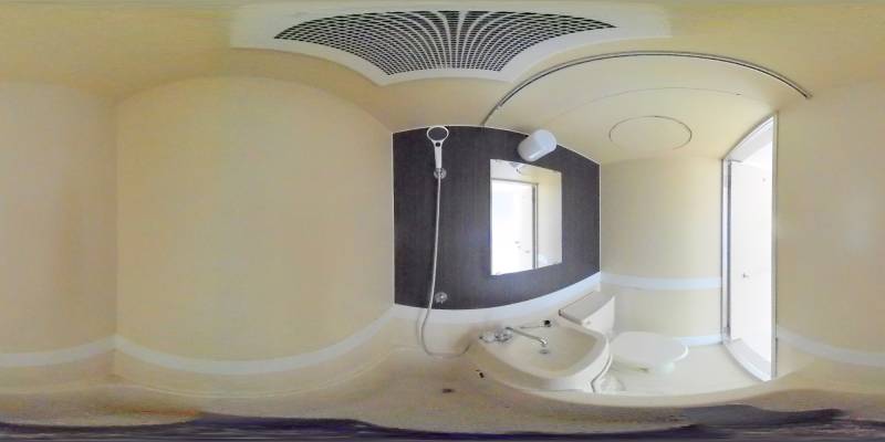 パノラマ画像バスルーム