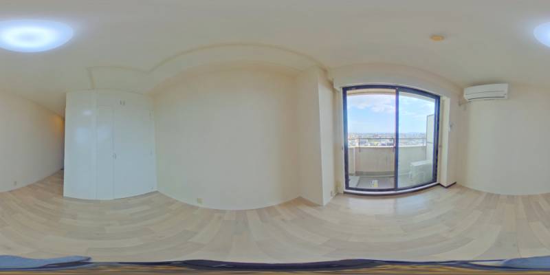 パノラマ画像洋室