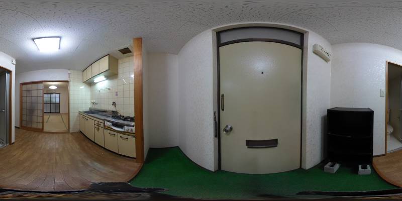 パノラマ画像玄関