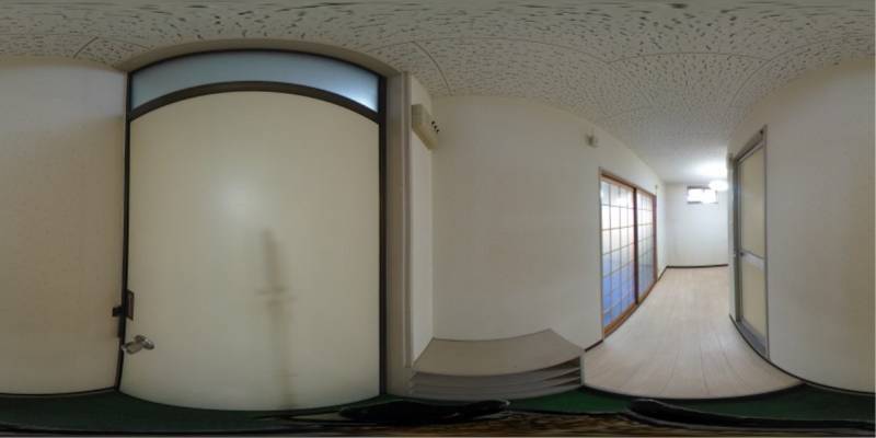 パノラマ画像玄関