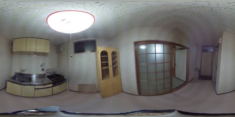 パノラマ画像キッチン