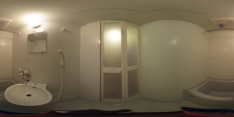 パノラマ画像バスルーム