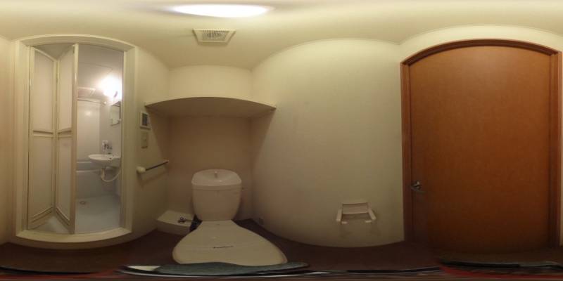 パノラマ画像トイレ