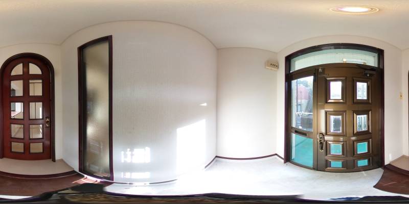 パノラマ画像玄関