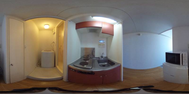 パノラマ画像キッチン