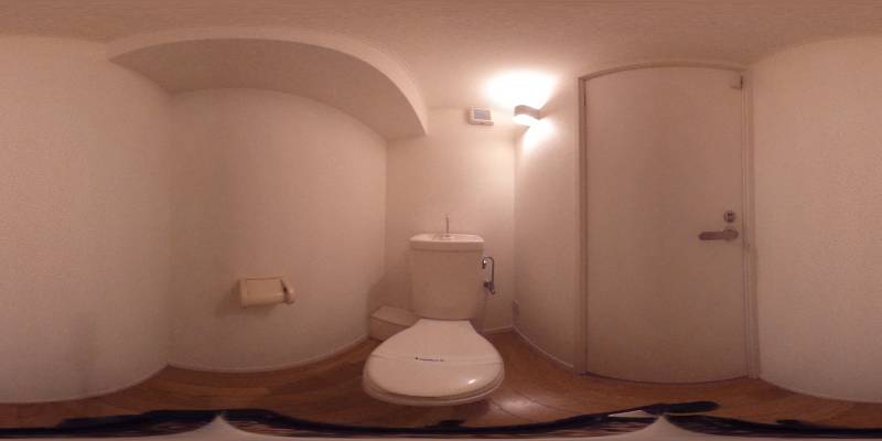 パノラマ画像トイレ