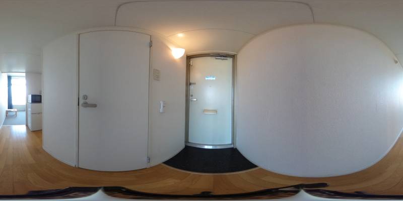 パノラマ画像玄関