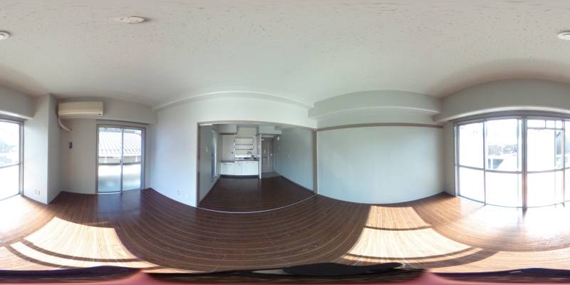 パノラマ画像洋室