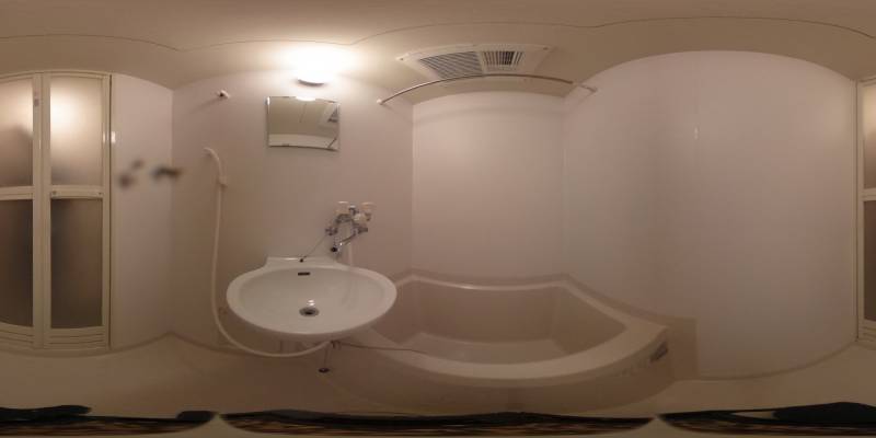 パノラマ画像バスルーム