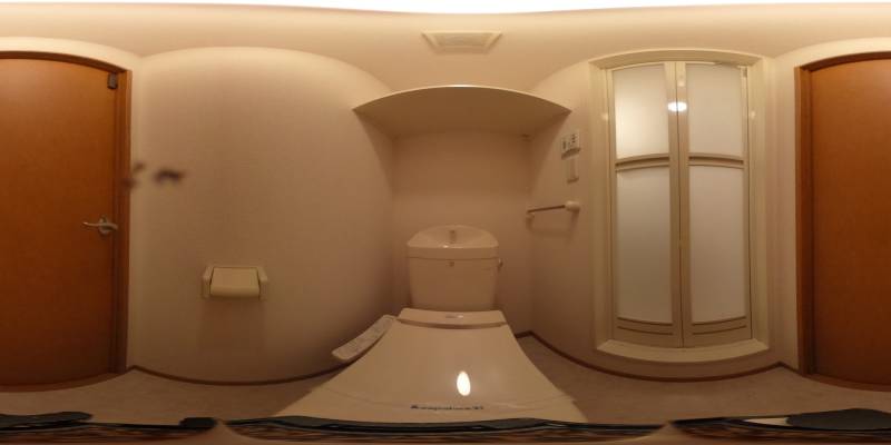 パノラマ画像トイレ