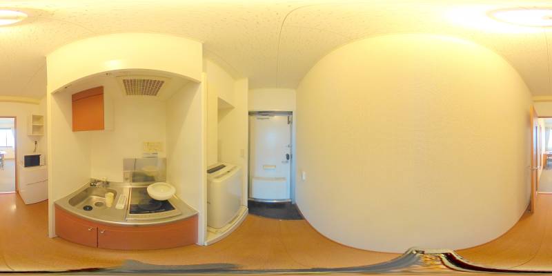 パノラマ画像キッチン