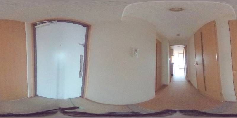 パノラマ画像玄関