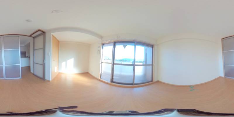 パノラマ画像洋室