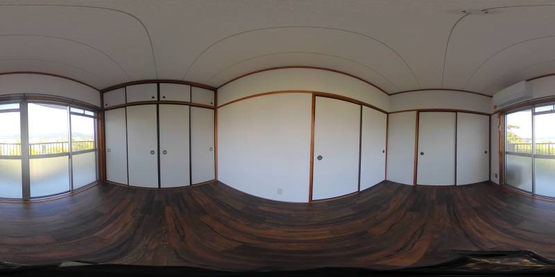 パノラマ画像洋室