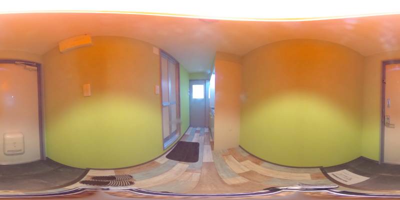 パノラマ画像玄関