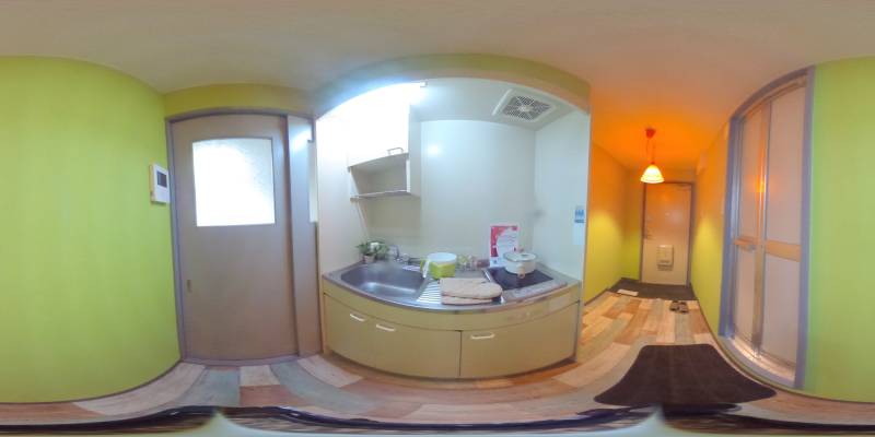 パノラマ画像キッチン