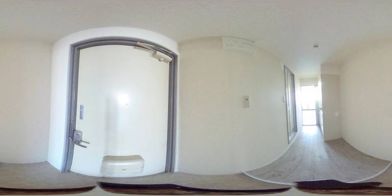 パノラマ画像玄関