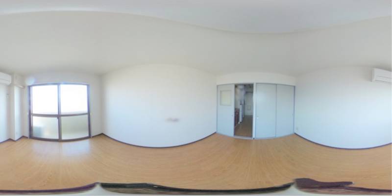 パノラマ画像洋室