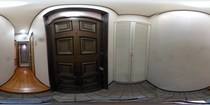 パノラマ画像玄関