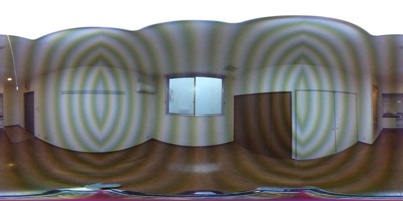 パノラマ画像洋室