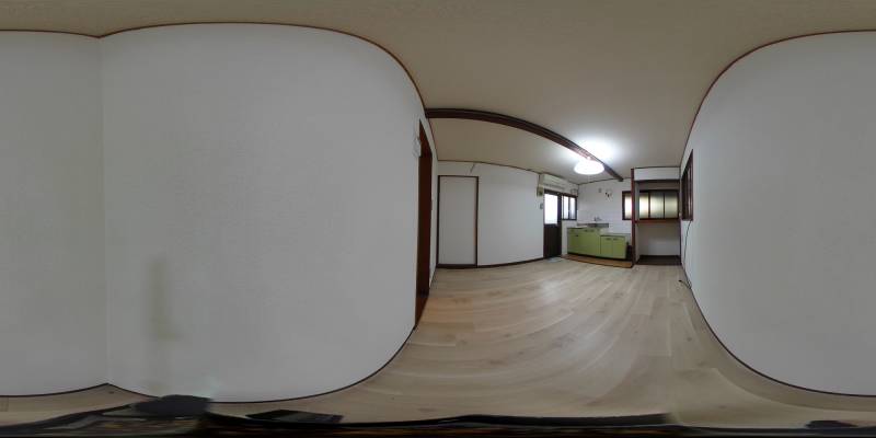 パノラマ画像洋室