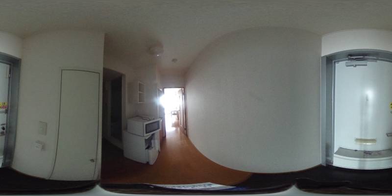 パノラマ画像玄関