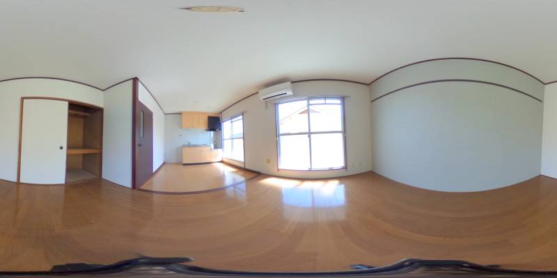パノラマ画像リビング